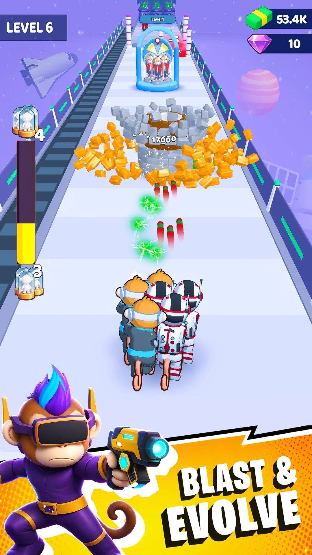 Apes Evolution Era Runner screenshot