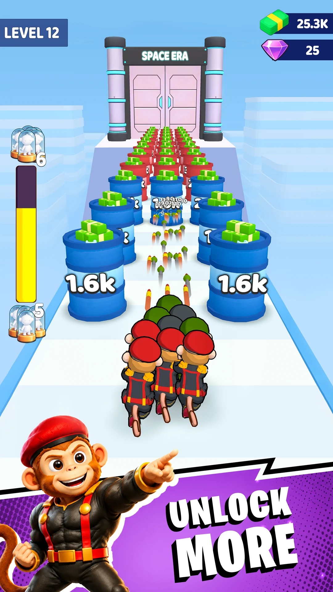 Apes Evolution Era Runner screenshot