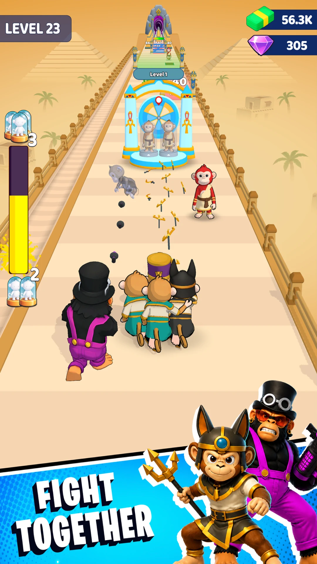 Apes Evolution Era Runner screenshot