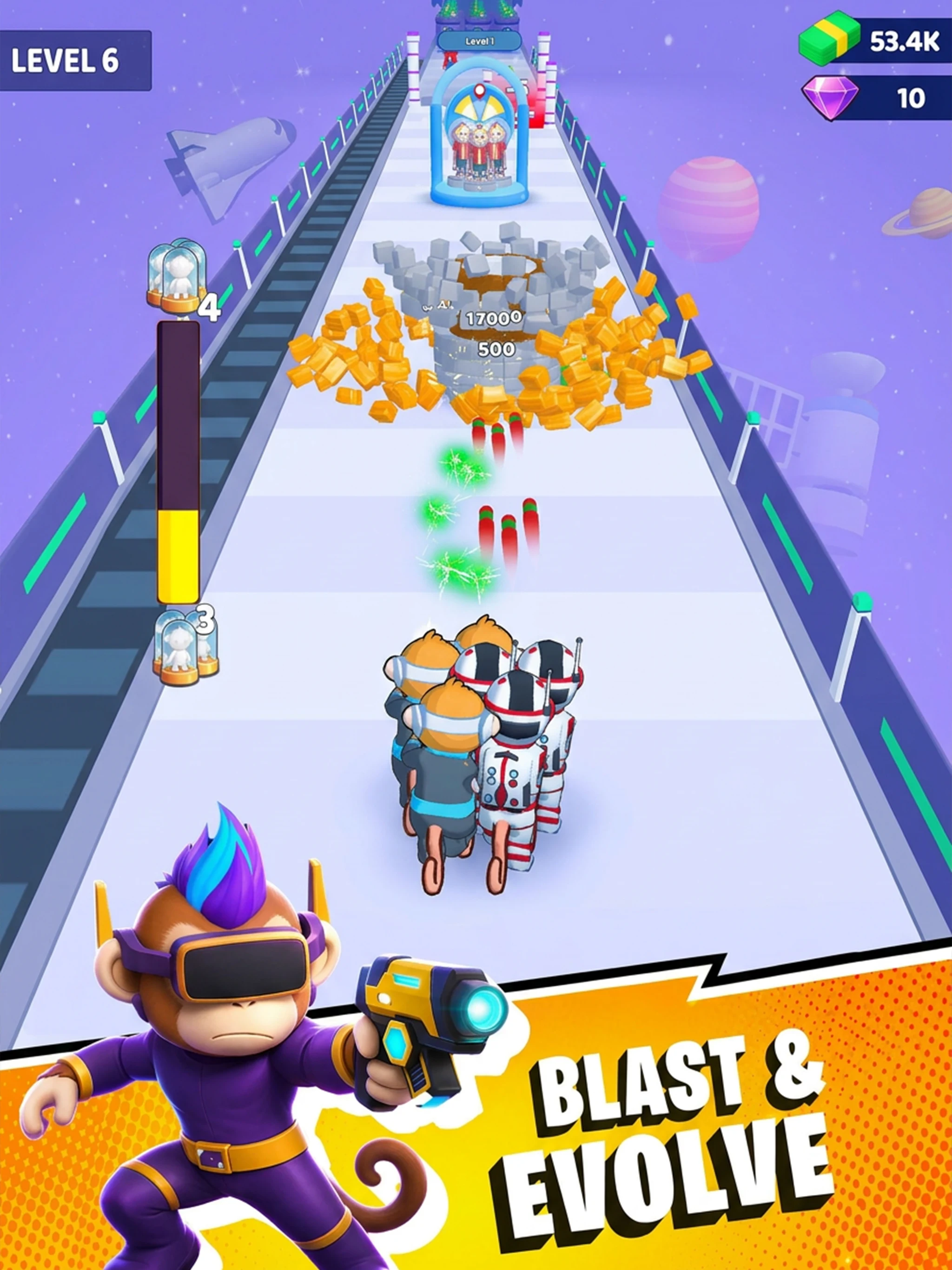 Apes Evolution Era Runner screenshot